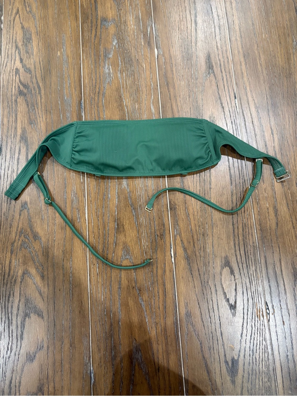 Xhilaration Girls Green Bandeau Bikini Top